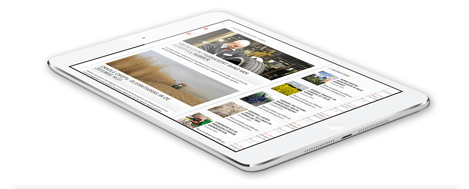 Agro Chemie app tablet