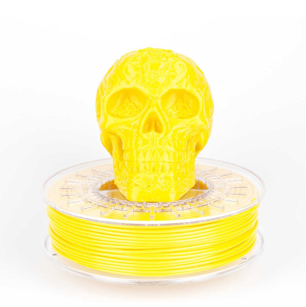 Biopolymeren geel doodshoofd