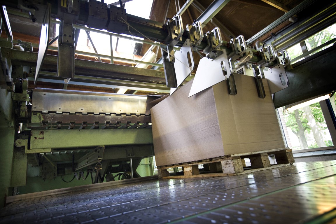 Loenen - -10-05-2011 - Het bedrijf Solidpack maakt karton. (foto: Hans Roggen)