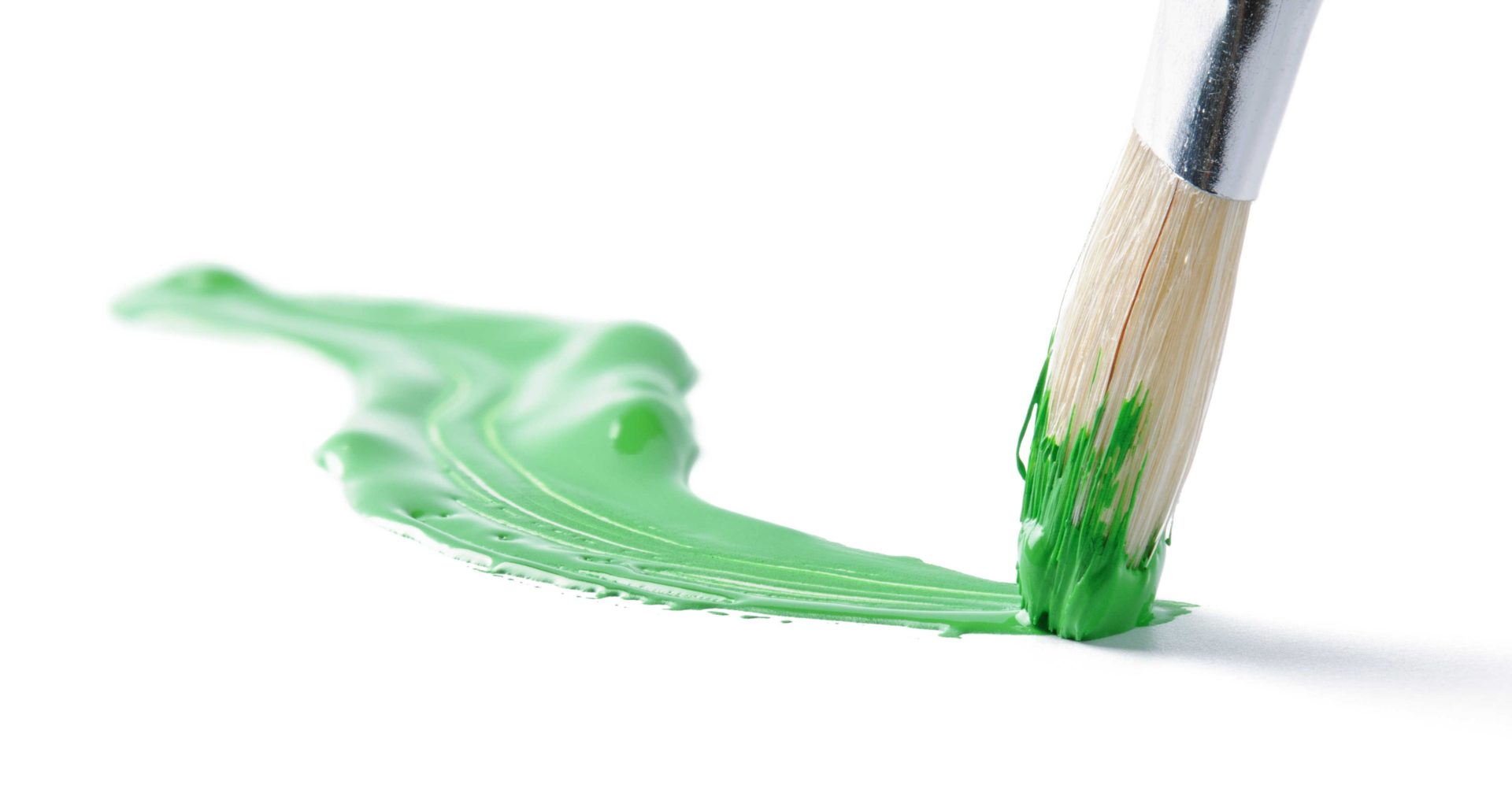 groene verf met kwast small