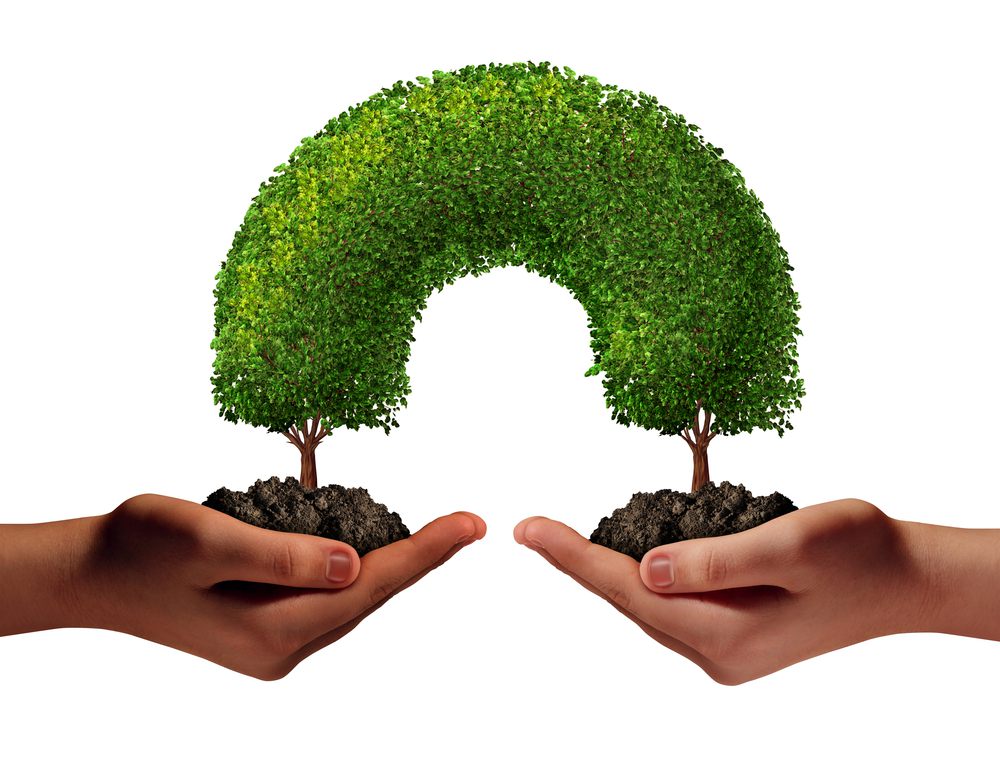 Handen Mini Bomen Boog