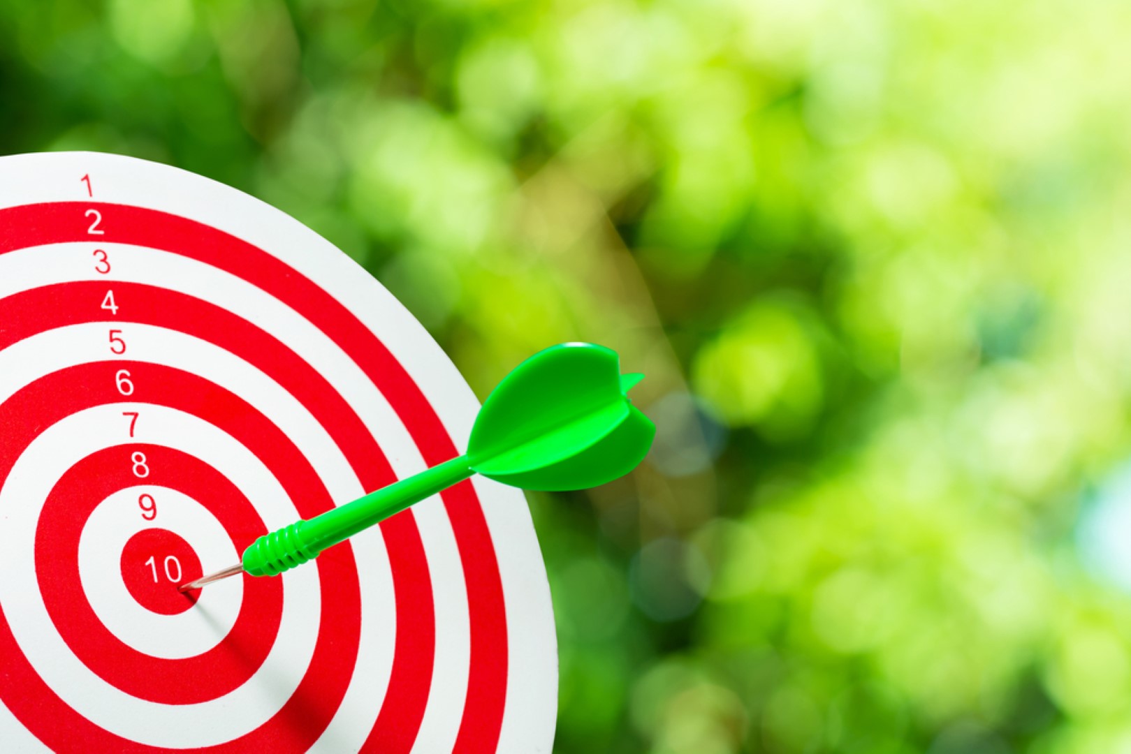 Dartbord roos pijl