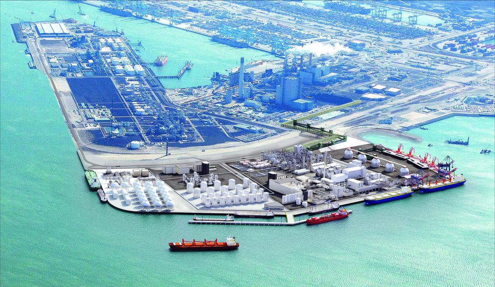 Maasvlakte 2 luchtfoto