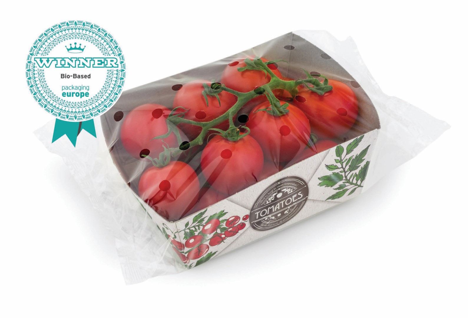 BiobasedWinner SOLIDUS SOLUTIONS tomaten in bakje