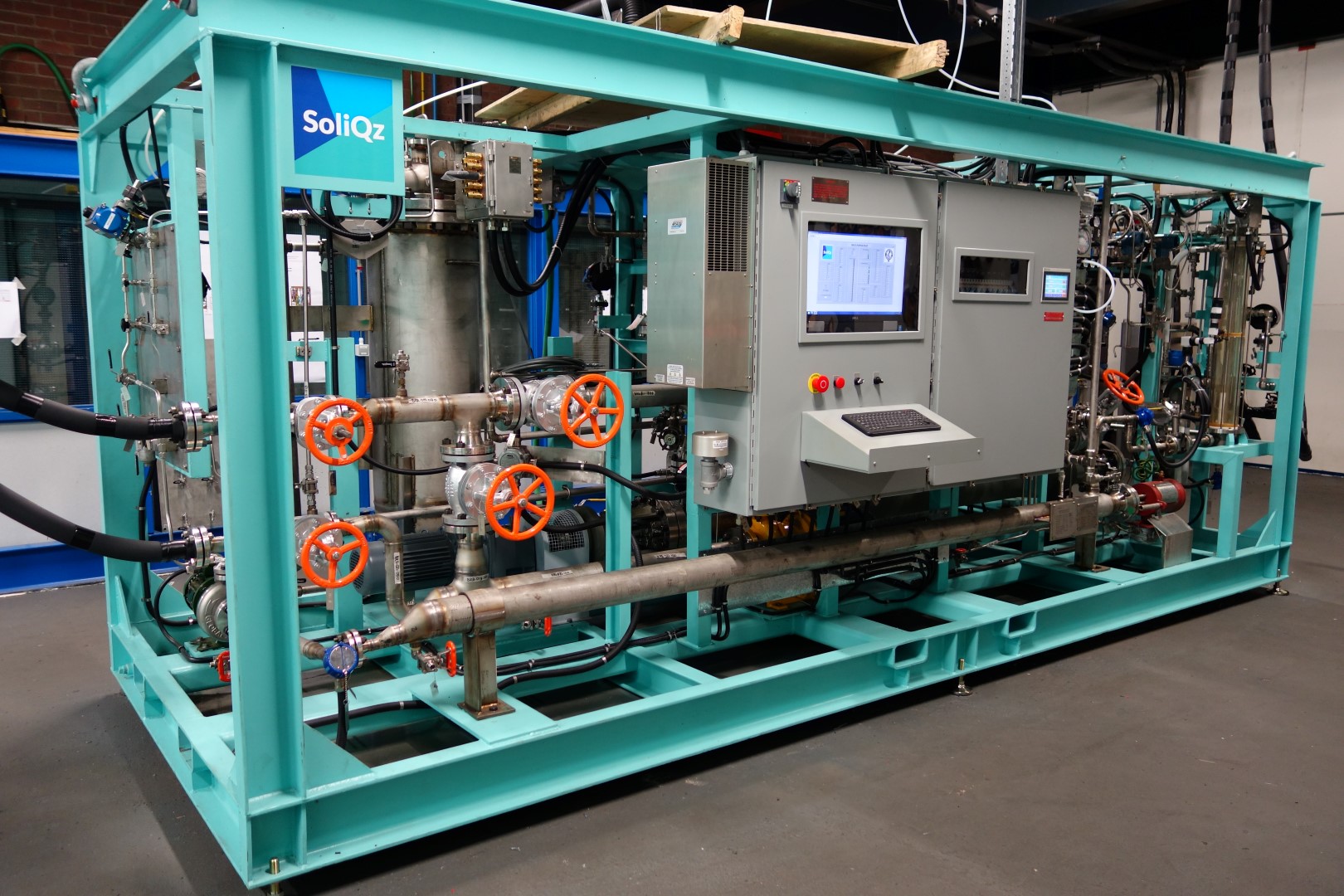 Plant One Rotterdam Soliqz fabriek machine