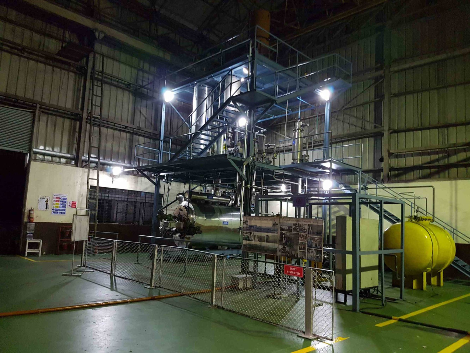 Installatie Nacht Lampen