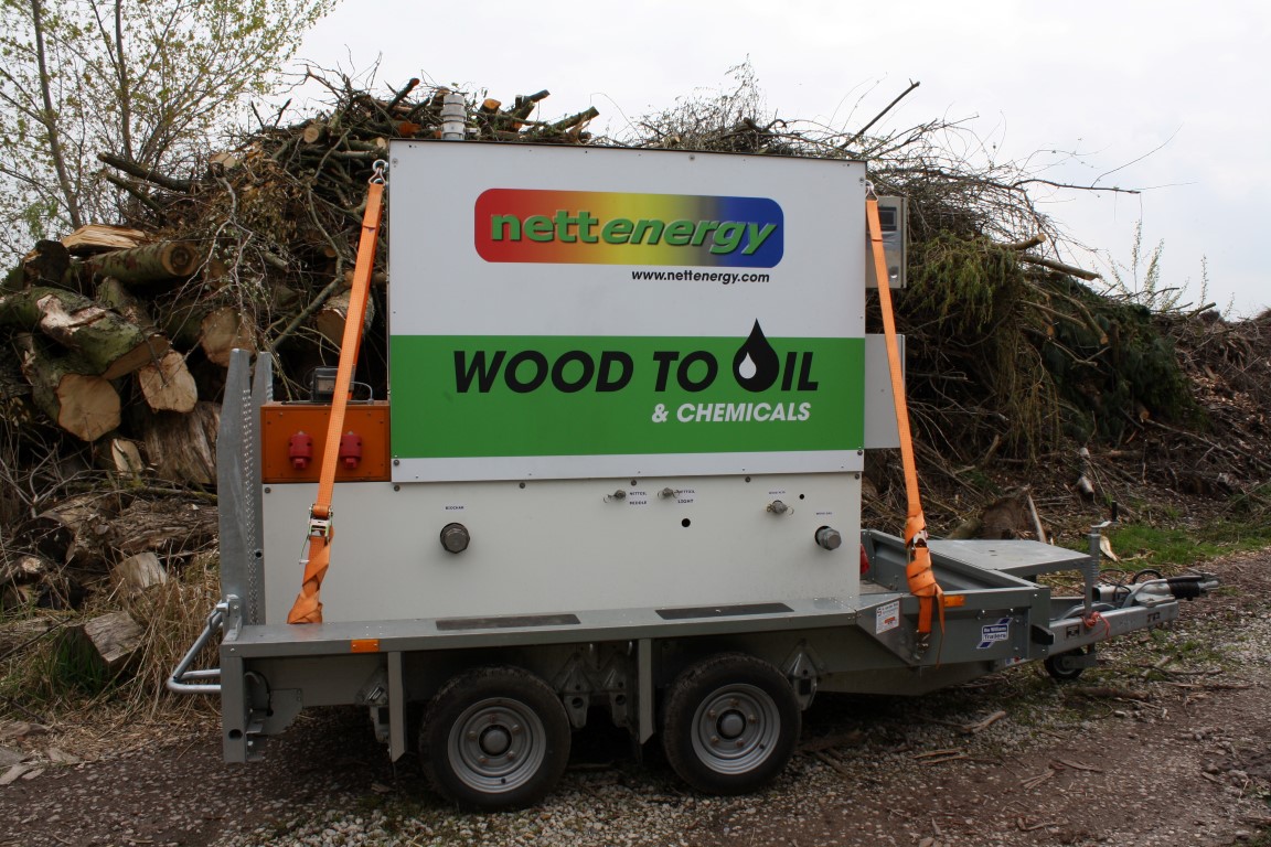 mobiele pyroflash installatie