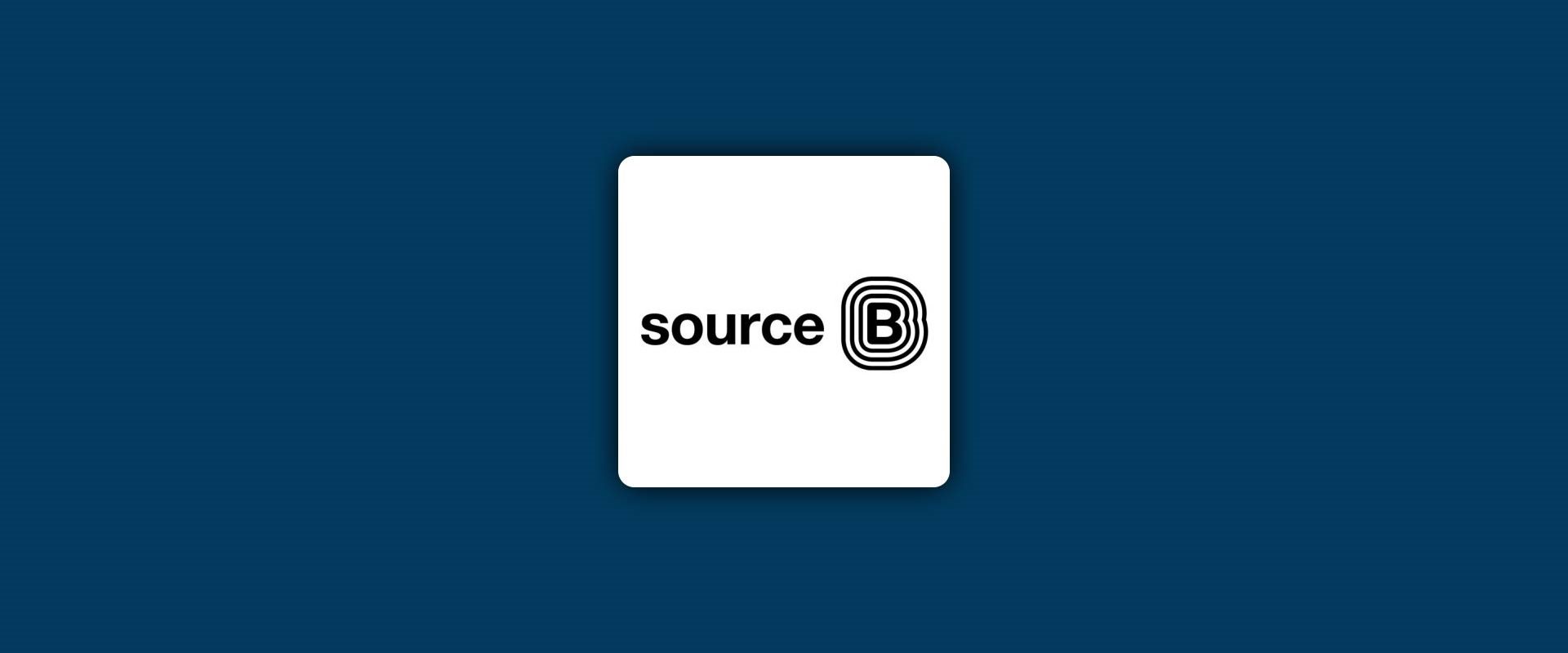 Source B Logo Blue