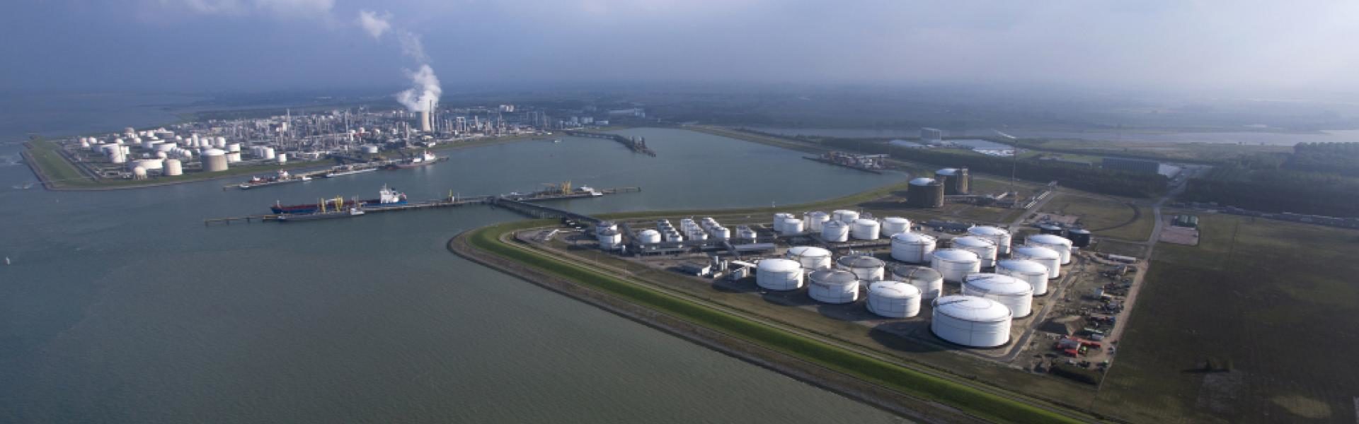 Sloehaven bij Vlissingen