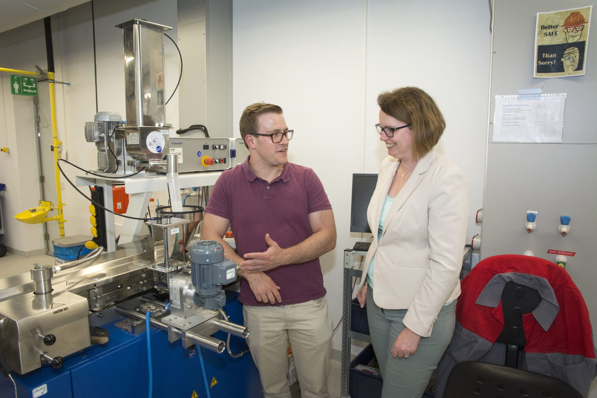 Benjamin Weise en Yvonne van der Meer