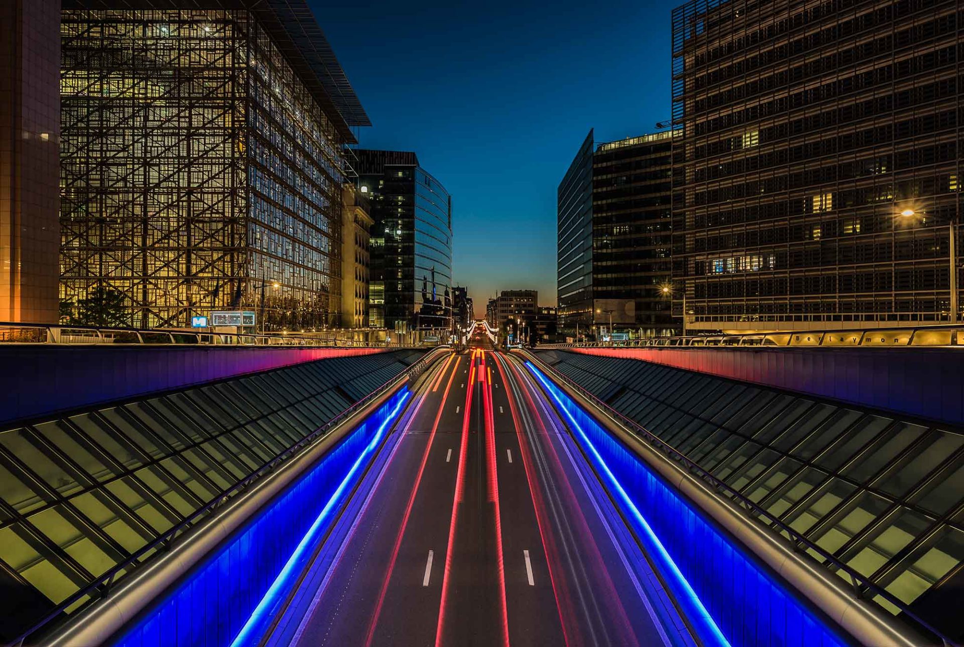 Brussel bij nacht