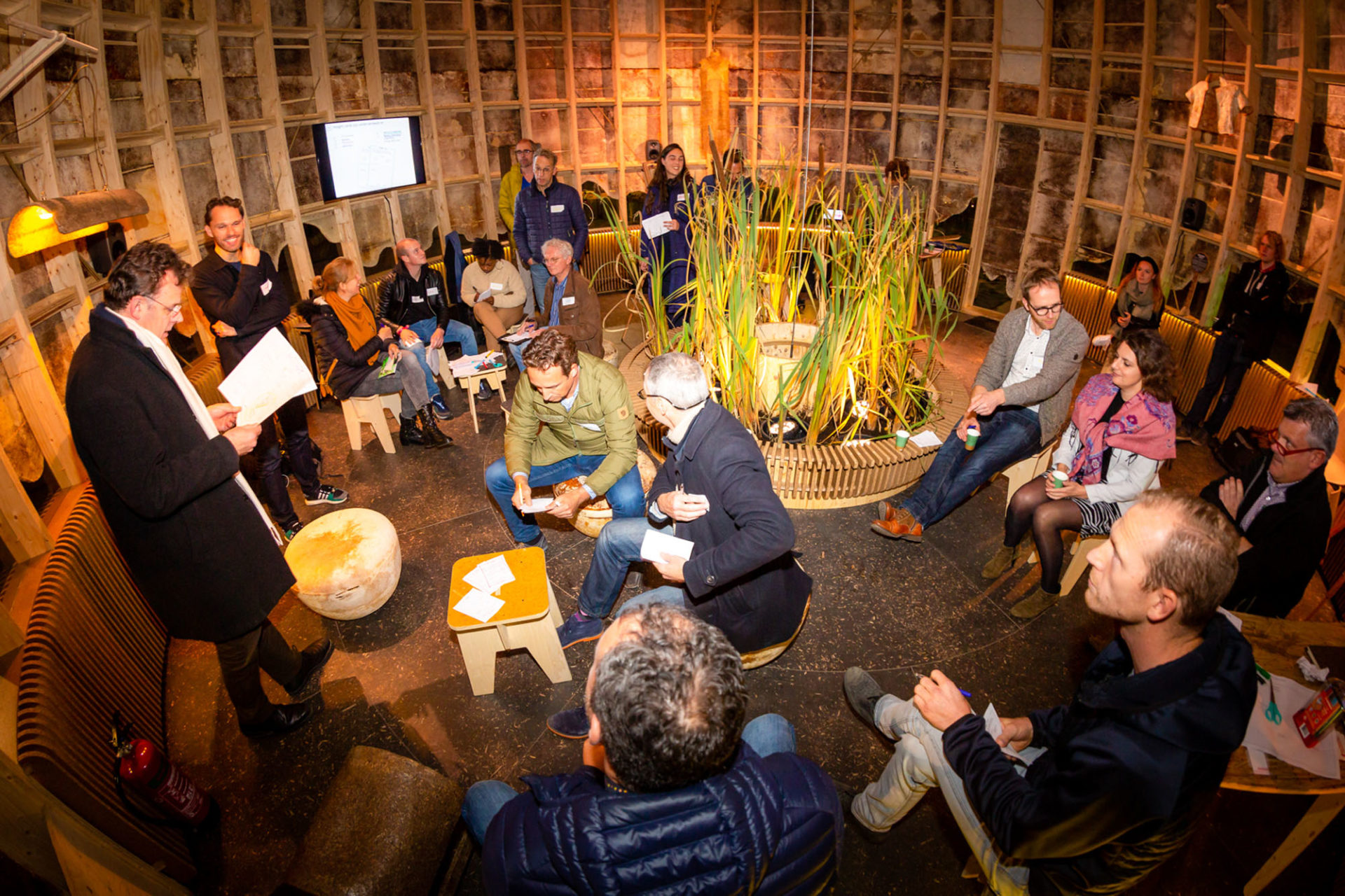Hackaton in The Growing Pavilion
