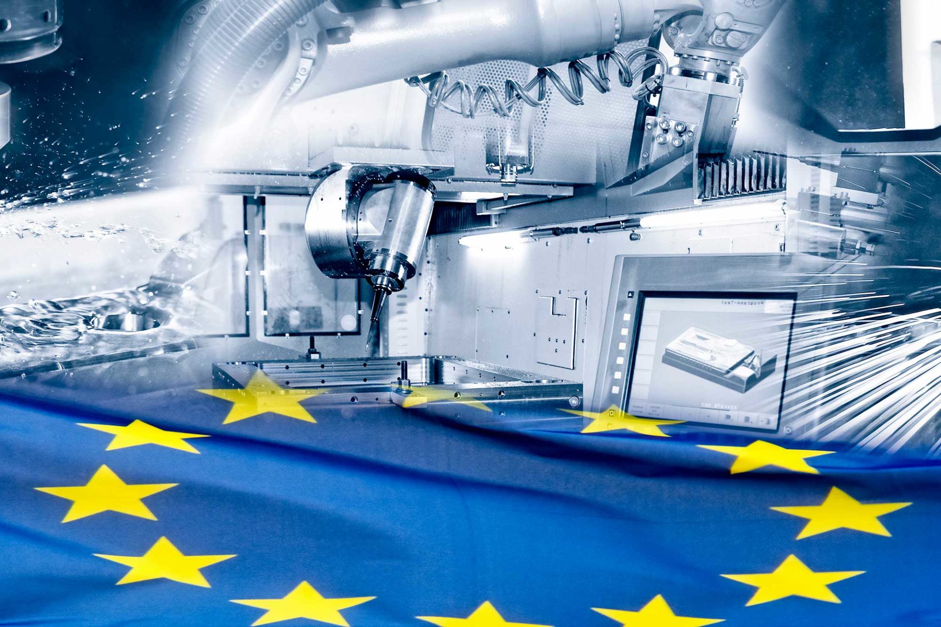 Europese industrie collage