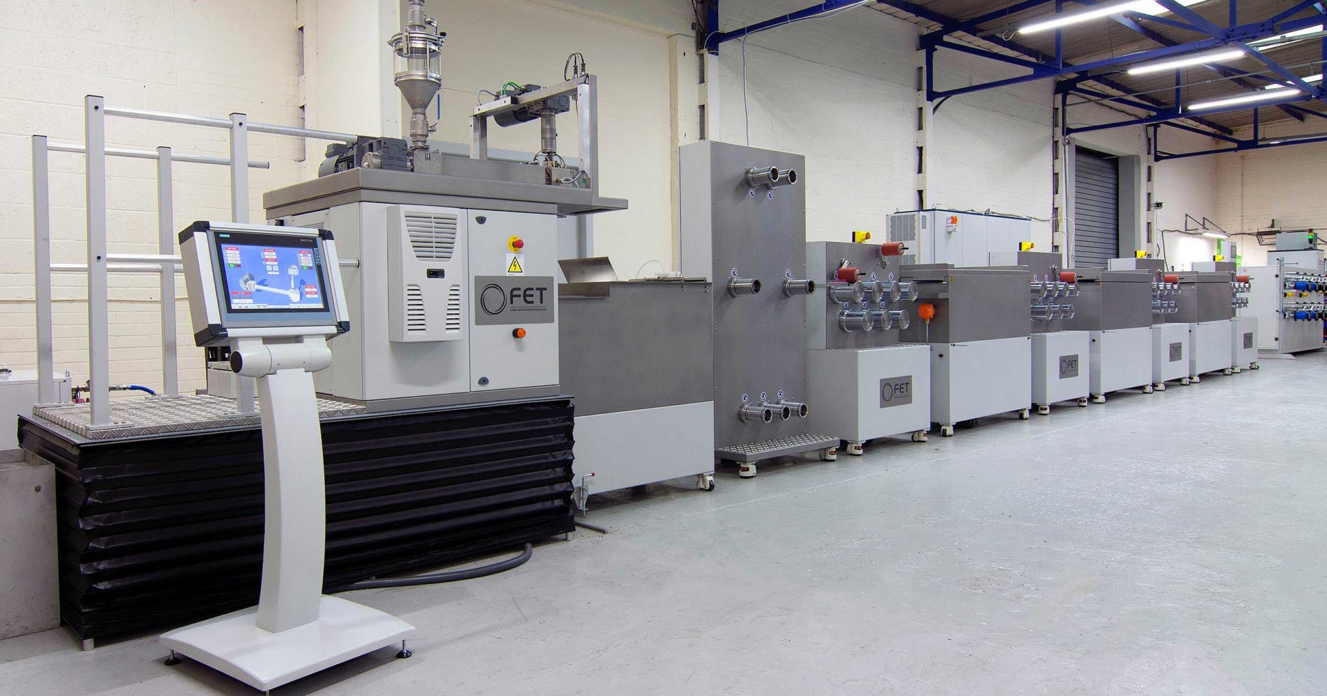 Monofilament pilotmachine