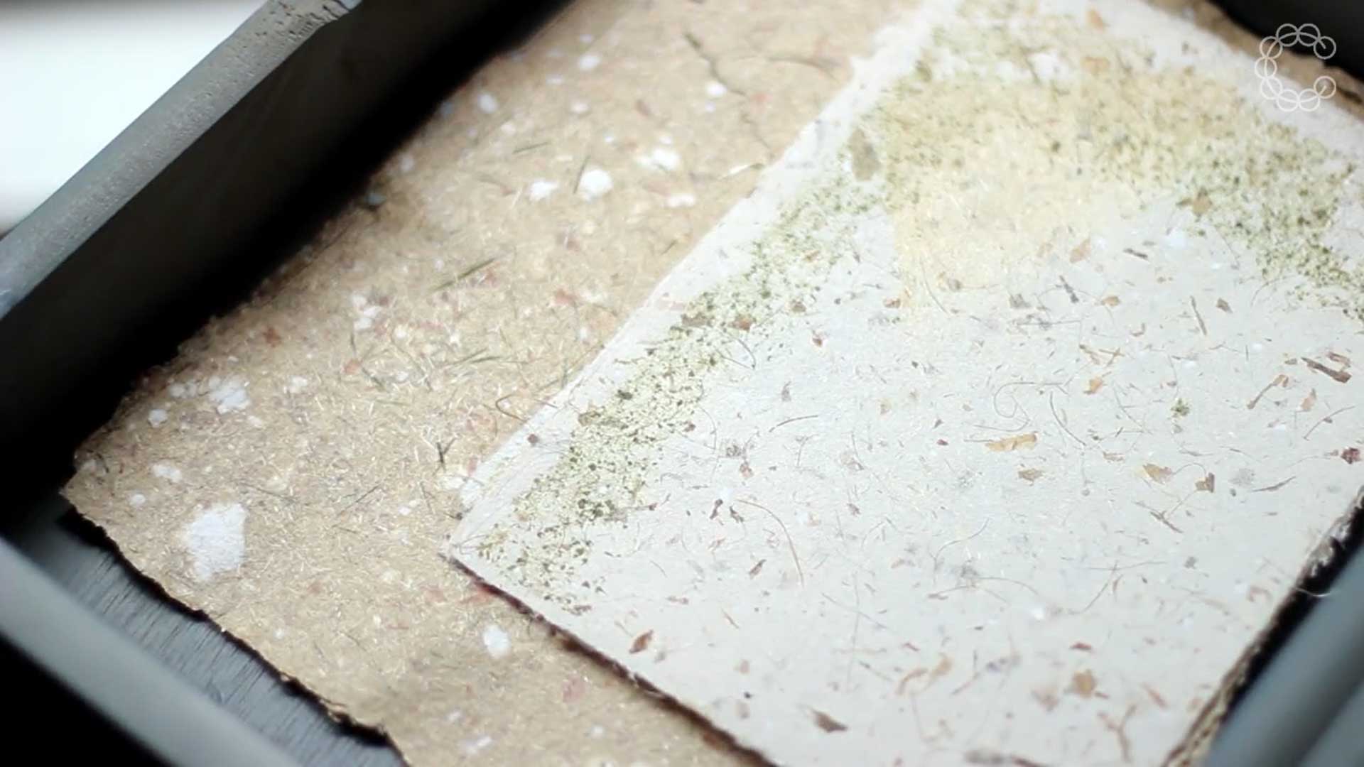 Papier uit natuurvezels