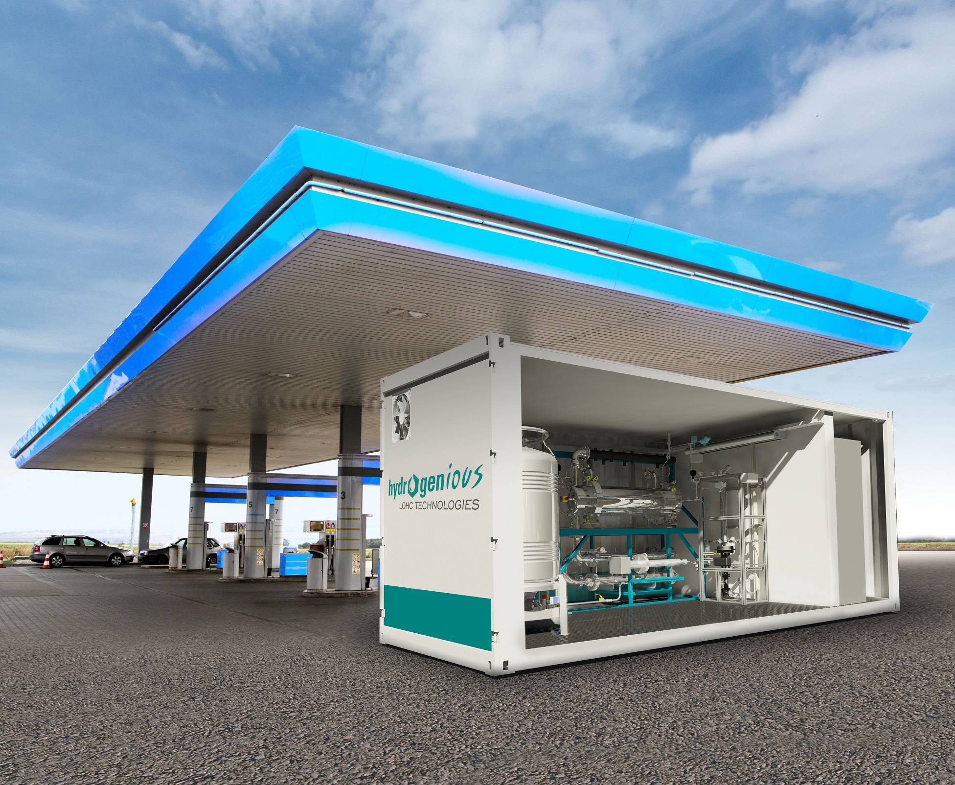 Hydrogen refueling station (HRS)