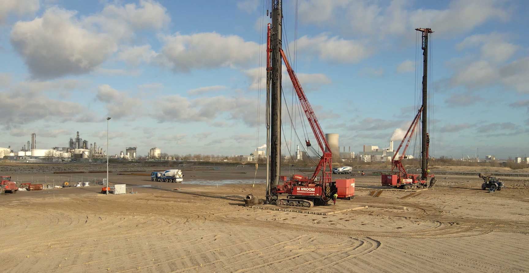 Start bouw ASU Air Liquide Moerdijk