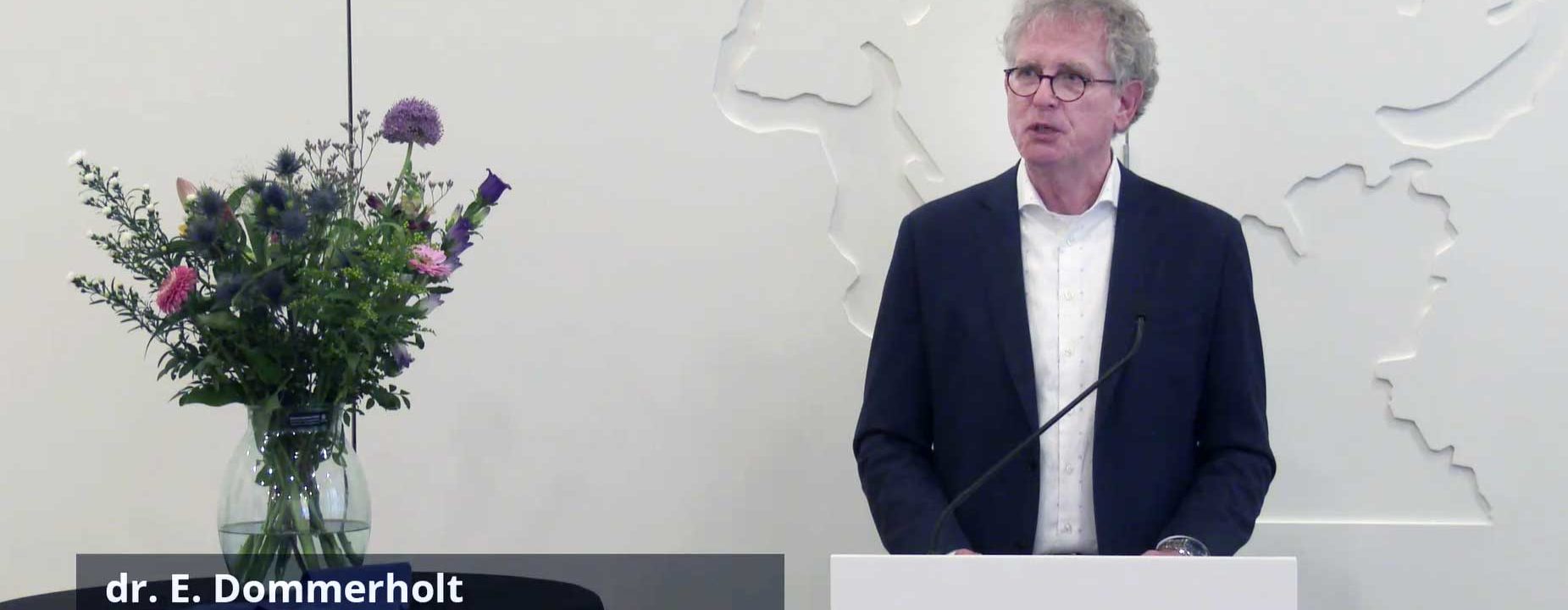 Inauguratie Egbert Dommerholt