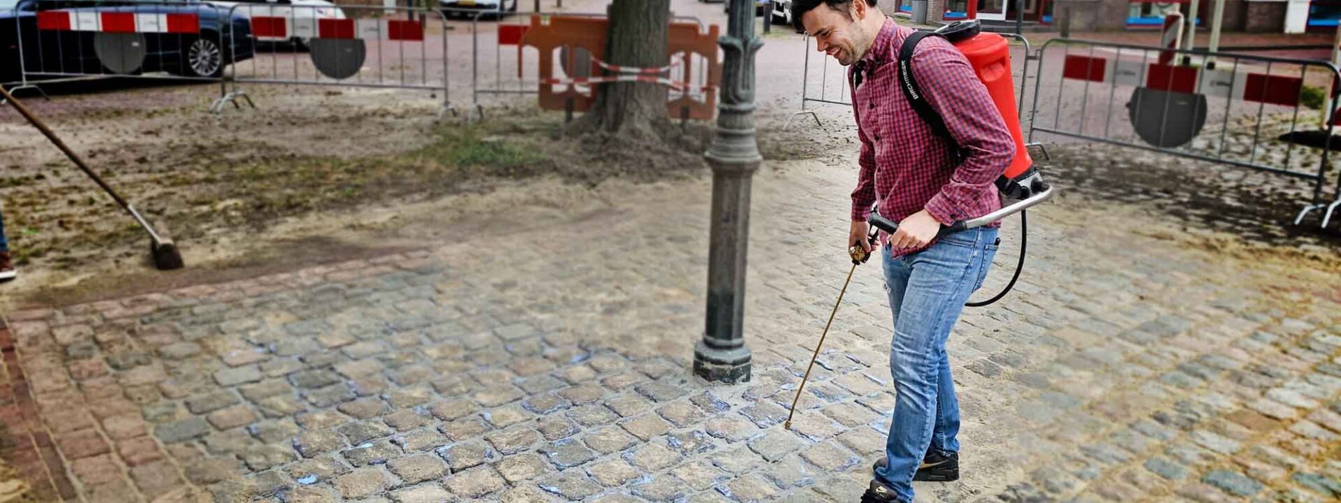 Aanbrengen BioSeal Pavement