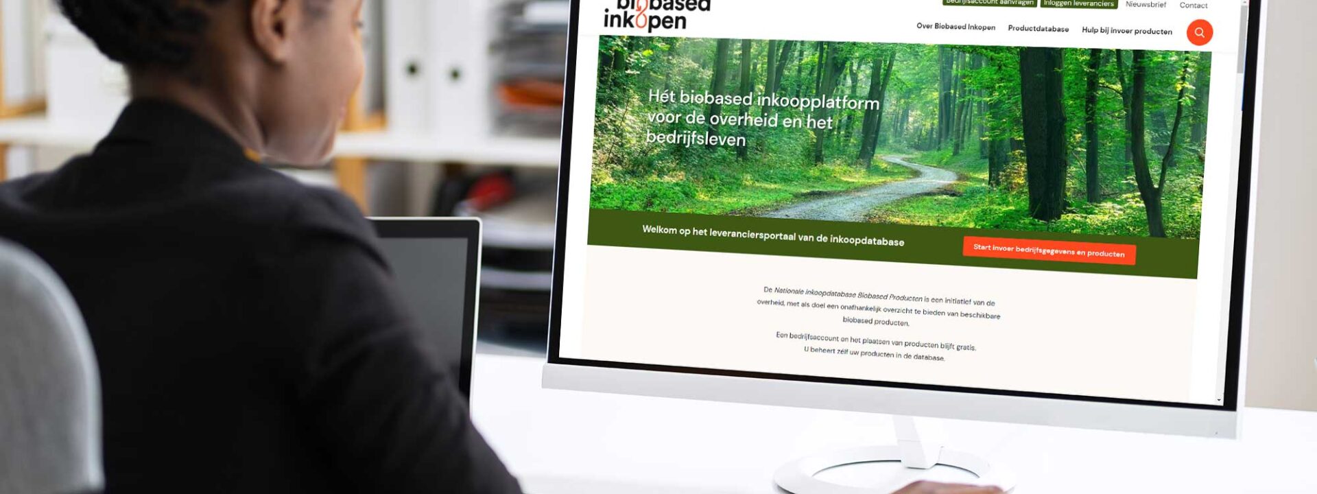 Inkoopdatabase mockup