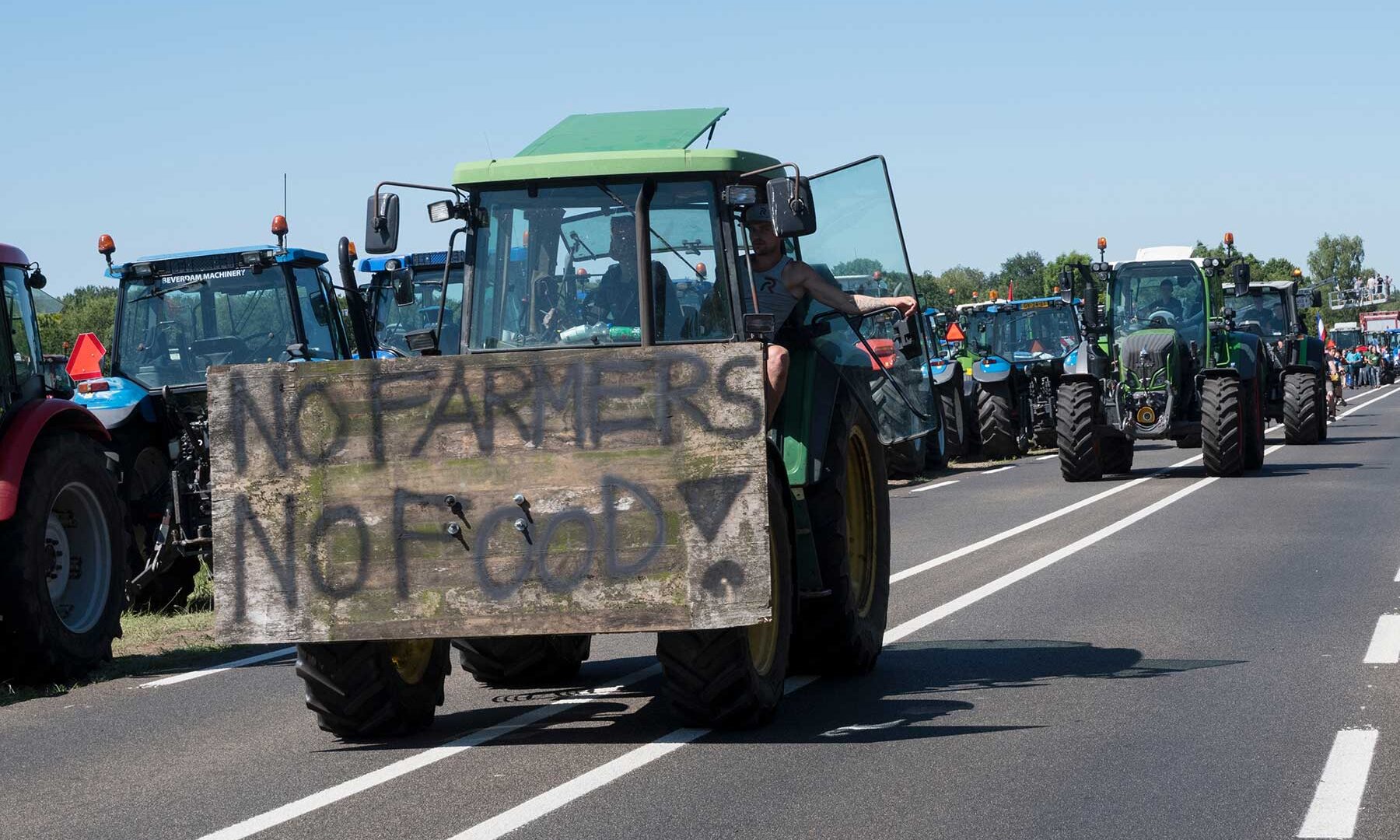 Protesterende boeren