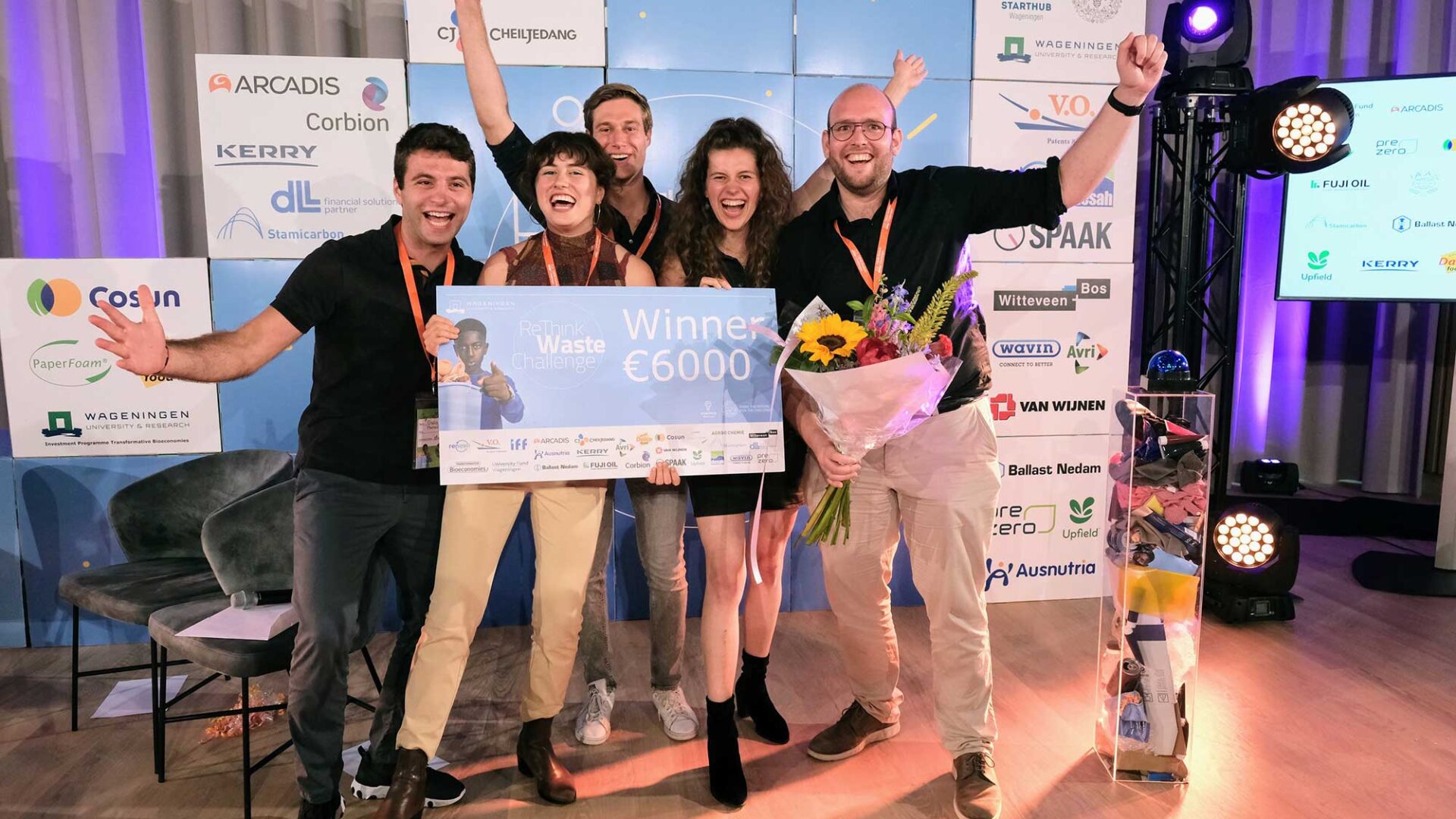 Winnaar WUR ReThink Waste Challenge 2023