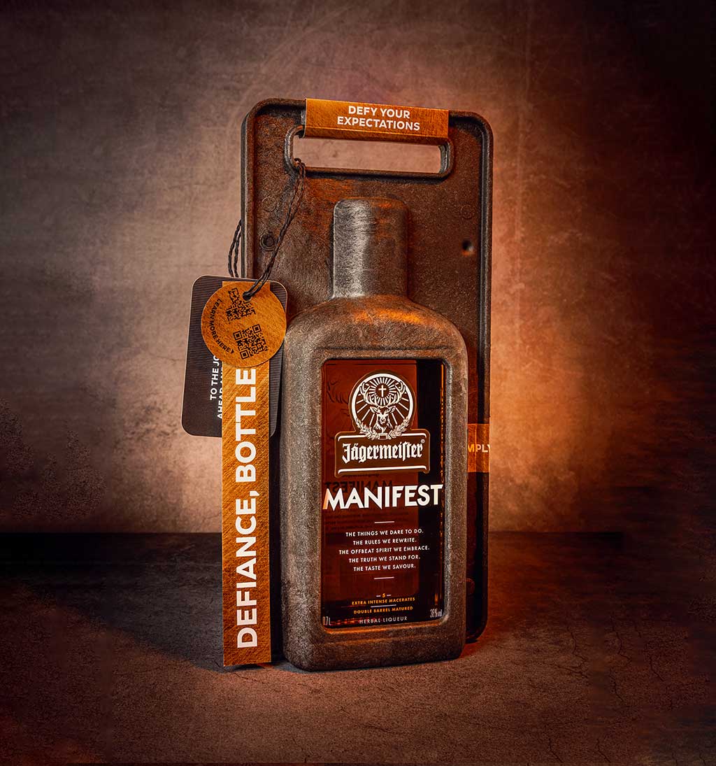 PaperFoam verpakking voor Jägermeister